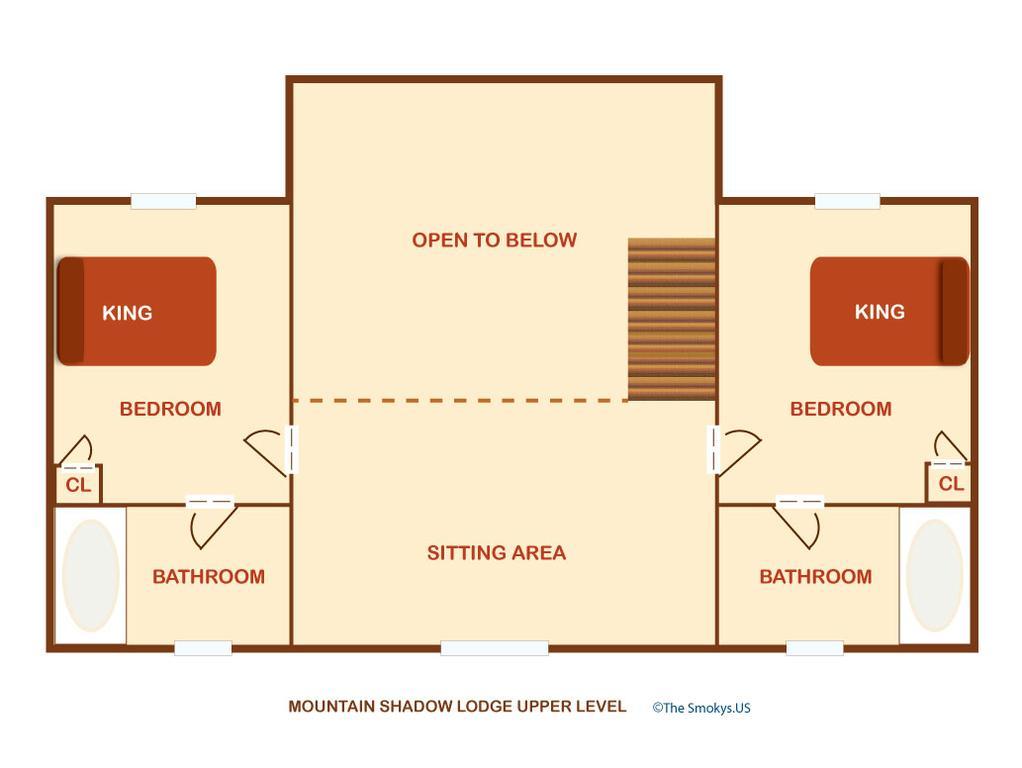 Mountain Shadow Lodge - Six Bedroom Sevierville Exteriör bild